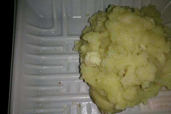 香蕉豆腐米蛋糕（冰淇淋奶黄）的做法图解8