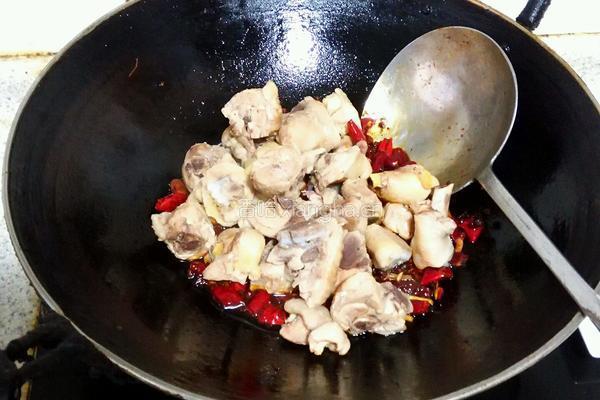 香辣鸡块的做法图解9