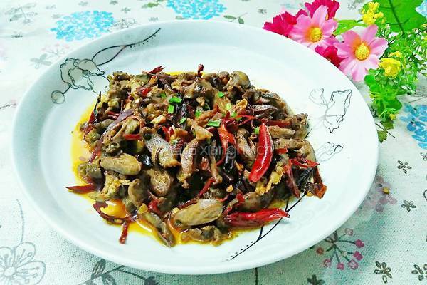 辣子鸡心的做法图解18