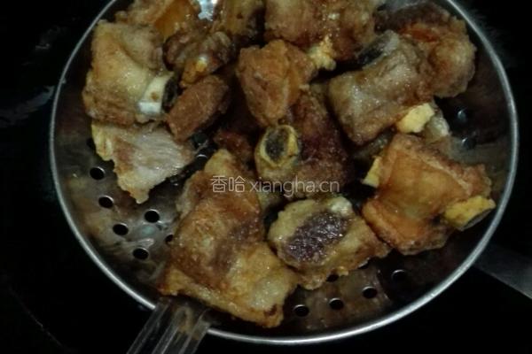 拔丝糖排的做法图解7
