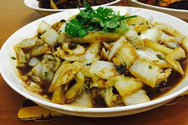 醋溜大白菜的做法图解8