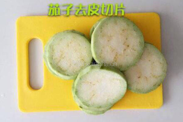 茄子煎饼的做法图解2