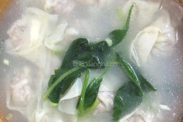 菜肉大馄饨的做法图解4