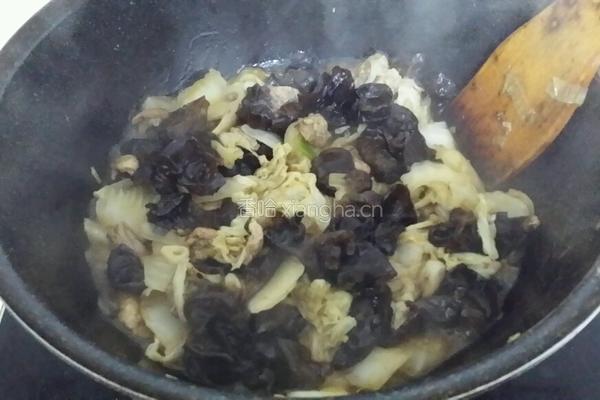 黑白菜的做法图解6