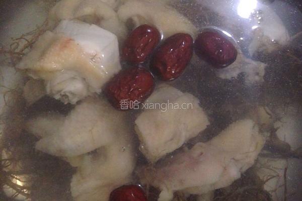 鲜田七煲鸡汤的做法图解6