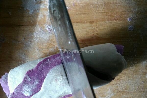 双色紫薯花馒头的做法图解11
