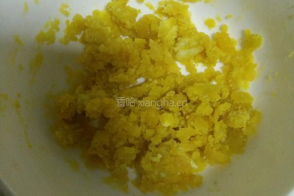 咸鸭蛋焗南瓜的做法图解5