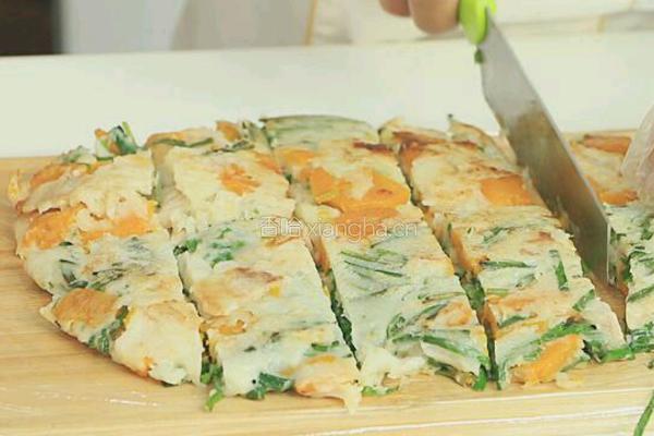 有荤有素的煎饼的做法图解11