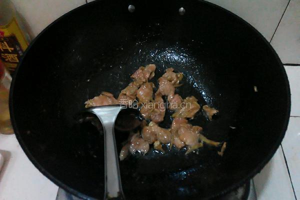 草茹炒肉片的做法图解4