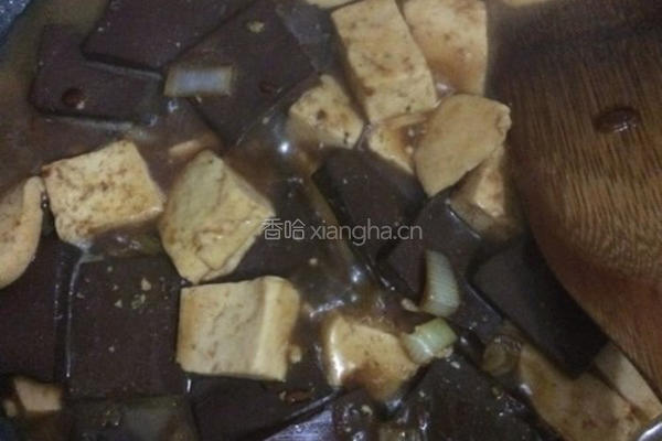 鸭血烧豆腐的做法图解8