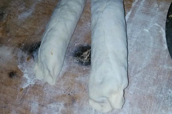 南瓜肉沫菜卷的做法图解4