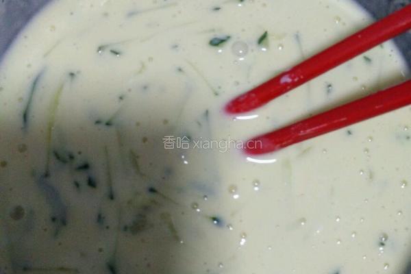 黄瓜饼的做法图解7