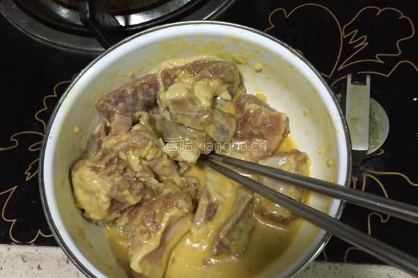 椒盐排骨的做法图解2