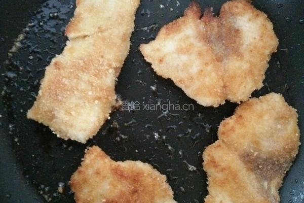 生煎鲢鱼片的做法图解6