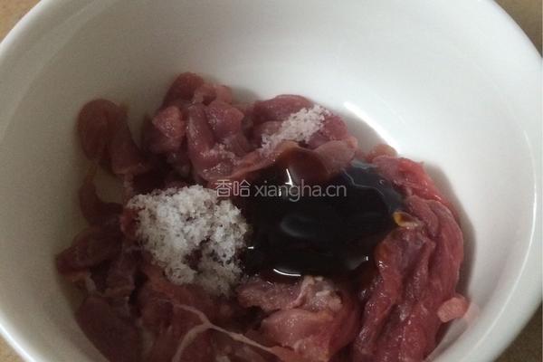 茭白肉丝的做法图解1