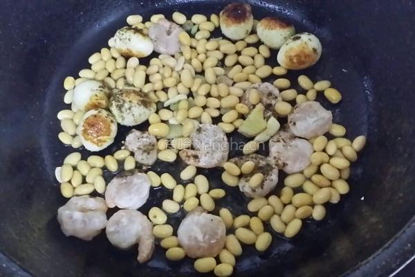 虾仁炒西兰花的做法图解2