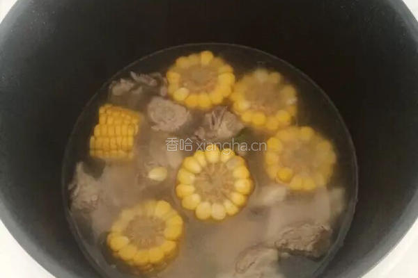 玉米排骨汤的做法图解7