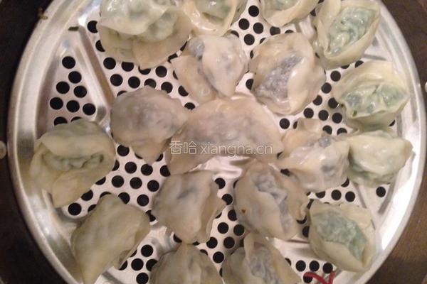 韭菜饺子，木耳饺子的做法图解7
