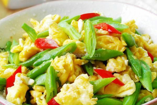 四季豆炒鸡蛋的做法图解8