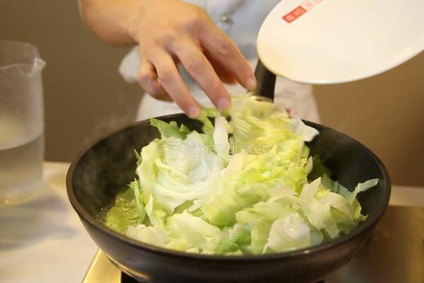 蚝油生菜的做法图解4