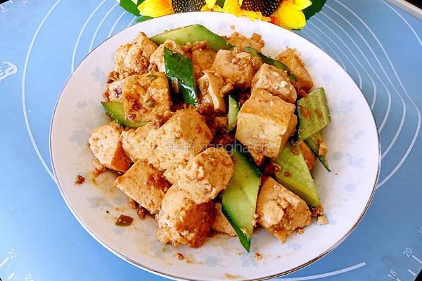 肉末炒豆腐的做法图解6