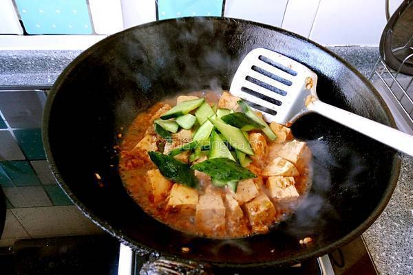 肉末炒豆腐的做法图解5