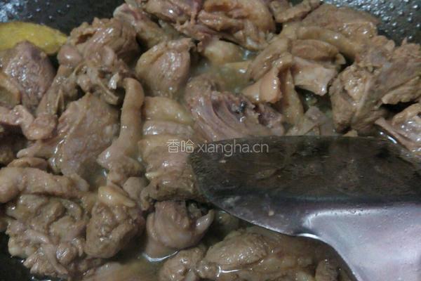 焖鸭肉的做法图解4