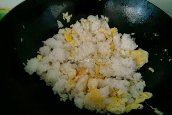 蛋炒饭的做法图解5