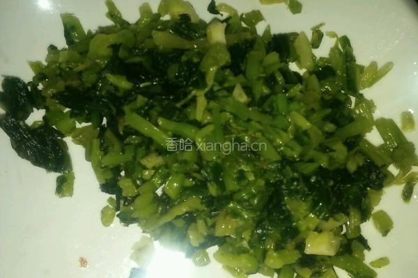 咸菜炒白蘑菇的做法图解2