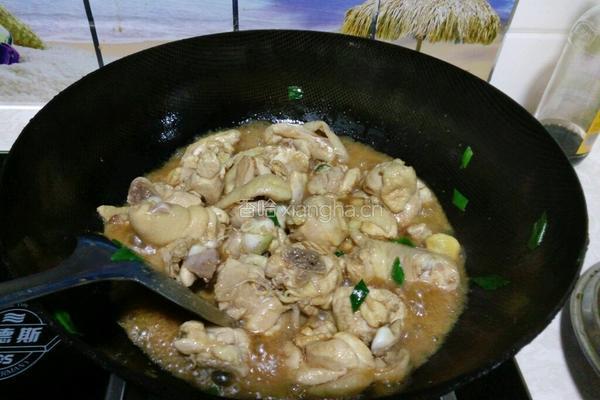 鸡腿炖蘑菇的做法图解5
