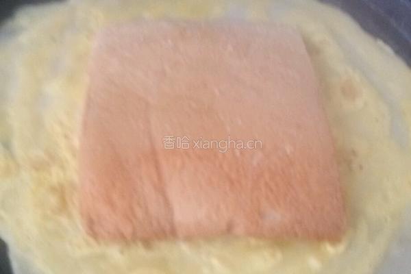 鸡蛋饼爱上面包的做法图解5