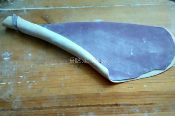 紫薯蝴蝶面的做法图解6