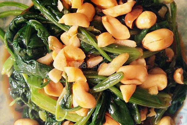凉拌菠菜的做法图解6