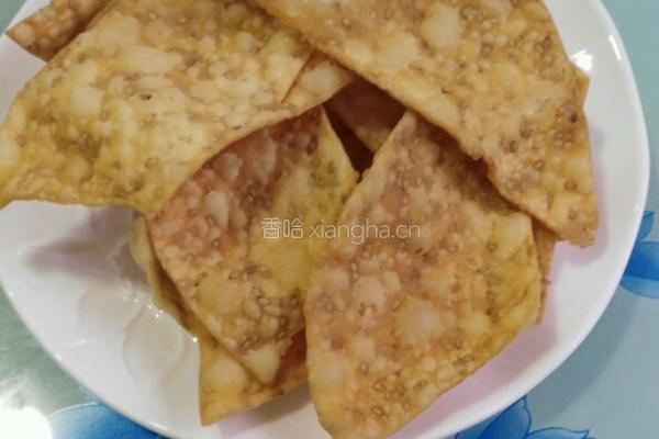 芝麻酥片的做法图解9