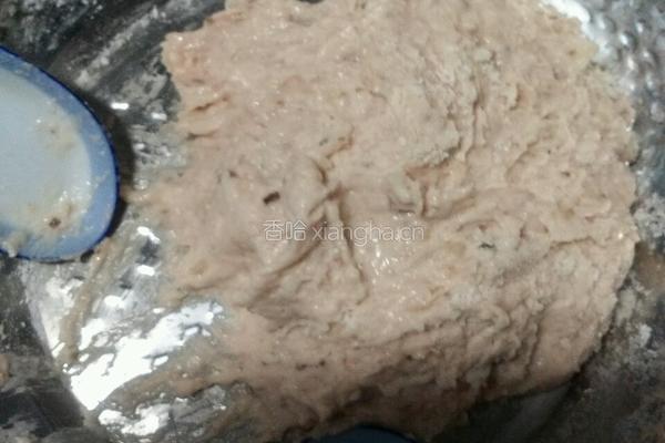 自制香茹贡丸的做法图解3