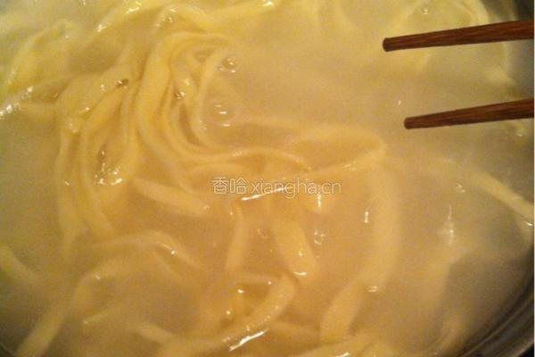 羊汤手擀面的做法图解6