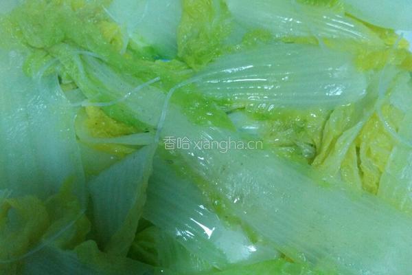 蒜蓉粉丝娃娃菜的做法图解5