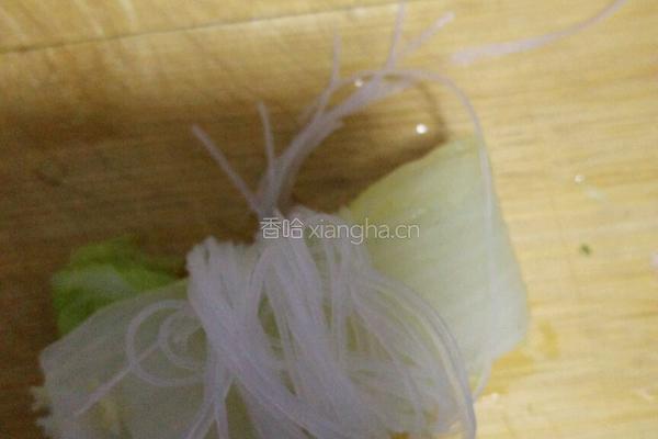 蒜蓉粉丝娃娃菜的做法图解6