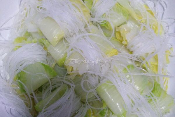 蒜蓉粉丝娃娃菜的做法图解7