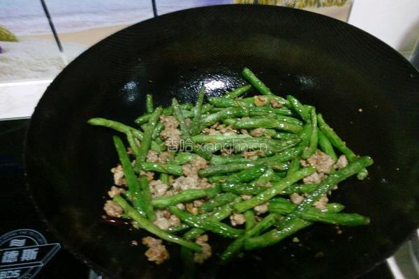 干煸四季豆的做法图解11