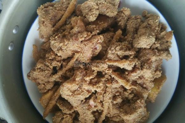 简易版粉蒸芋艿排骨的做法图解5