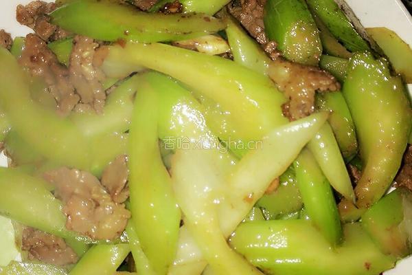 西芹炒牛肉的做法图解7