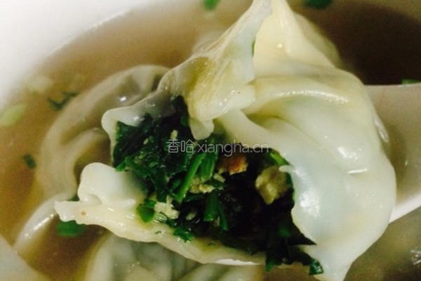 荠菜馄饨的做法图解13