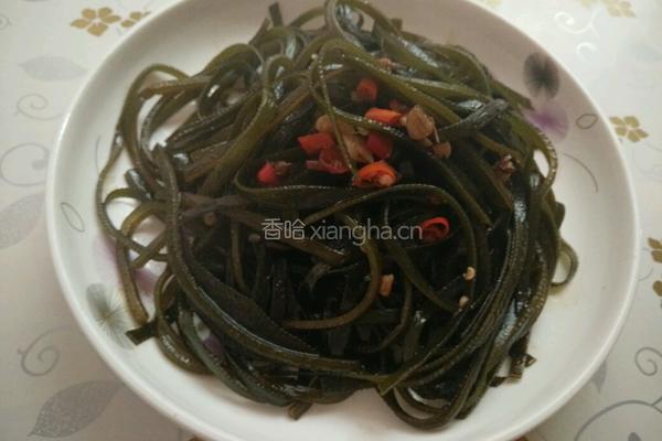 酸辣海带丝的做法图解6