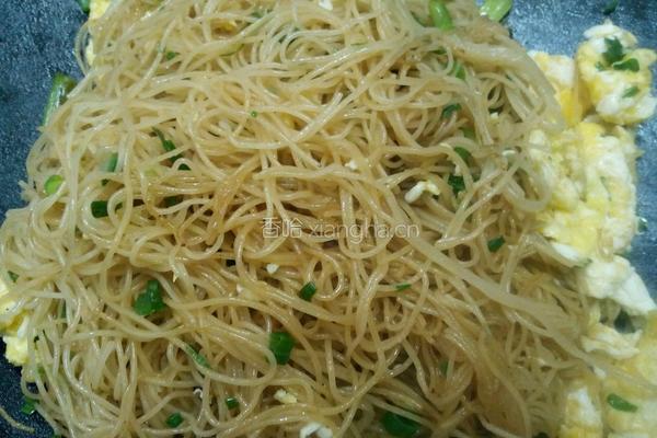 鸡蛋炒米粉的做法图解10