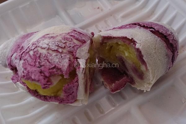紫薯酥皮土司的做法图解10