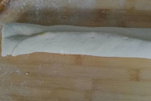 发面黑芝麻咸饼的做法图解4