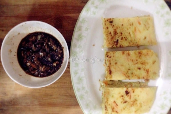 蔬菜鸡蛋饼的做法图解4