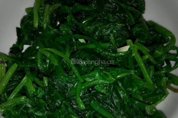 菠菜豆芽炒鸡蛋的做法图解1