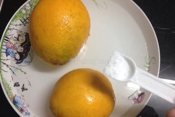 凉茶橘子皮糖的做法图解1